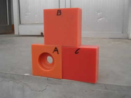 高分子量聚乙烯墊塊 高分子量聚乙烯墊塊